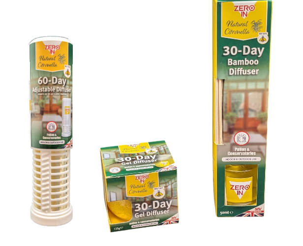 Citronella muggen geurverdrijfset