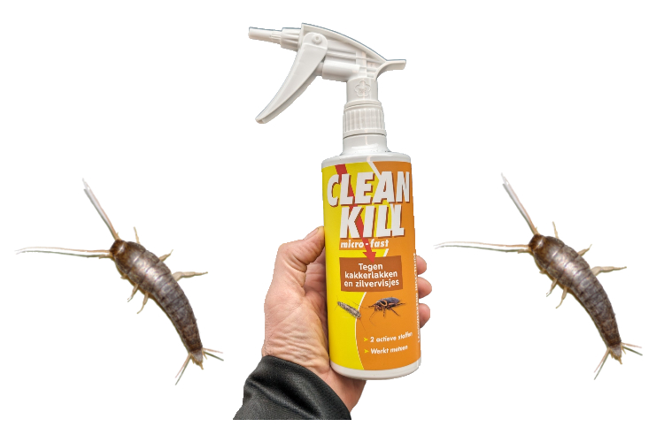 Clean Kill Micro fast tegen zilvervisjes
