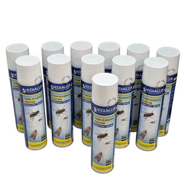 12 x Edialux Topscore Vliegende Insecten Spray