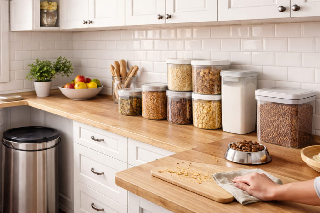 keuken schoonhouden tegen muizen