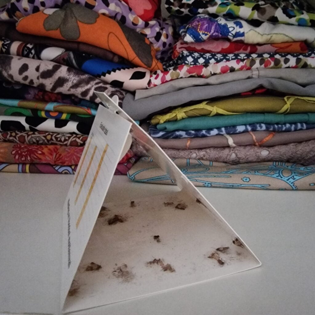 handleiding kleding mottenval
