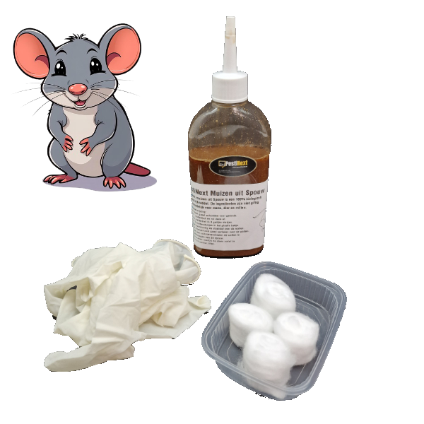 PestiNext muizen uit Spouw – Geurverdrijfmiddel