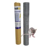 Muizengaas Verzinkt 6x6 - rol van 2.5m - 50cm breed