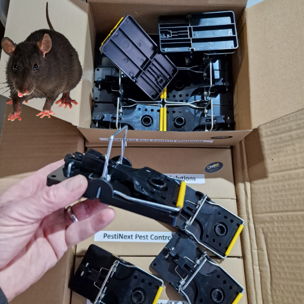 120 x PestiNext Professionele Rattenklem