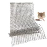 Muizengaas RVS (hoogste kwaliteit) - 10cm breed - per meter