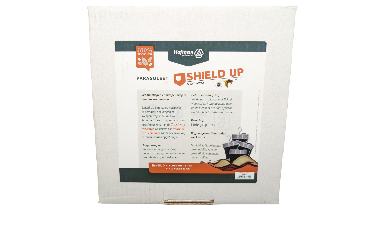 Shield Up - Stay Away parasolset tegen insecten