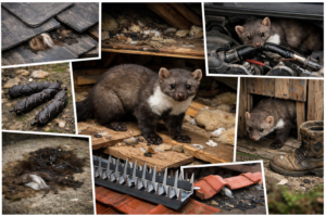 Steenmarters verjagen