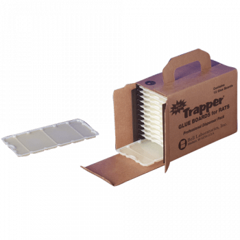 12x Bell Trapper Lijmplanken tegen Ratten (doos) - Afbeelding 4