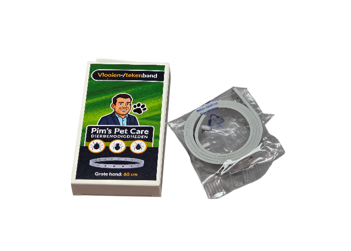 Vlooien en Tekenband Hond 60cm – Pim`s Pet Care