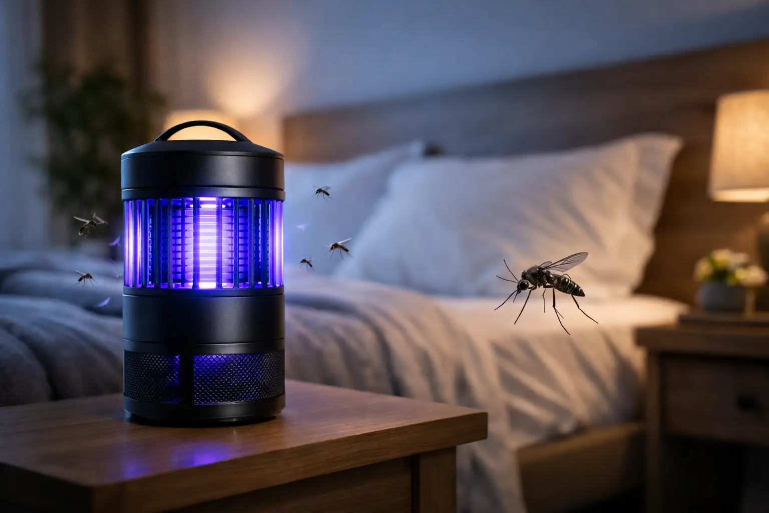 Beste muggenlamp voor slaapkamer kiezen