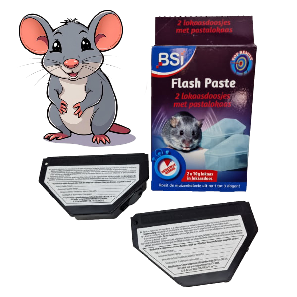 2 x Muizengif Flash Paste