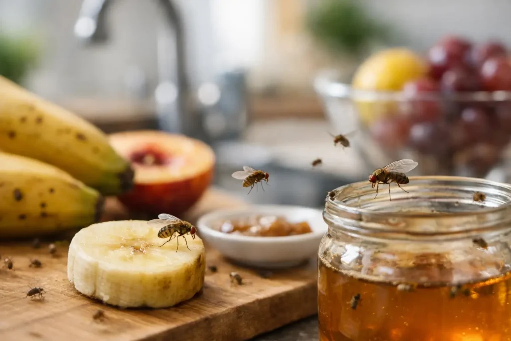 Fruitvliegjes bestrijden in keuken: wat werkt?