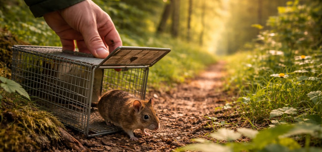 Muis uitzetten zonder terugkeer