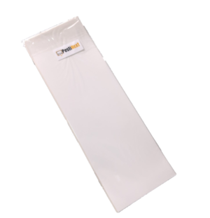 Pafnisoin Pied de Meuble Noirs 8 pièces Pieds de Meuble Ronds 50 x H