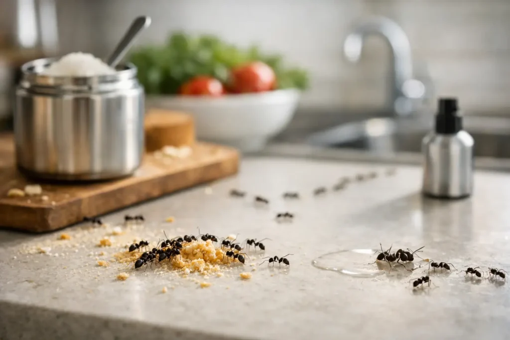 Mieren bestrijden in keuken: wat werkt echt?