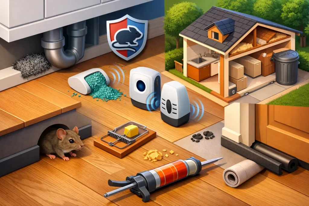 Muizen in huis voorkomen: zo pak je het aan