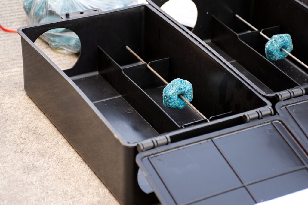 muizengif in lokdoos en resistentie