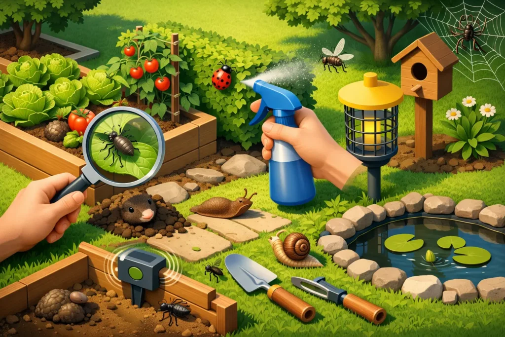 Ongedierte in de tuin voorkomen: zo doe je dat