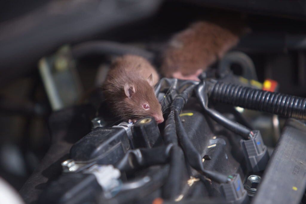 ratten in garage