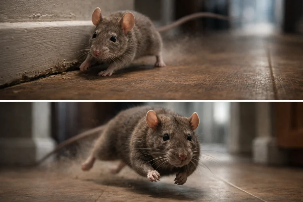 Is een muis sneller dan een rat?