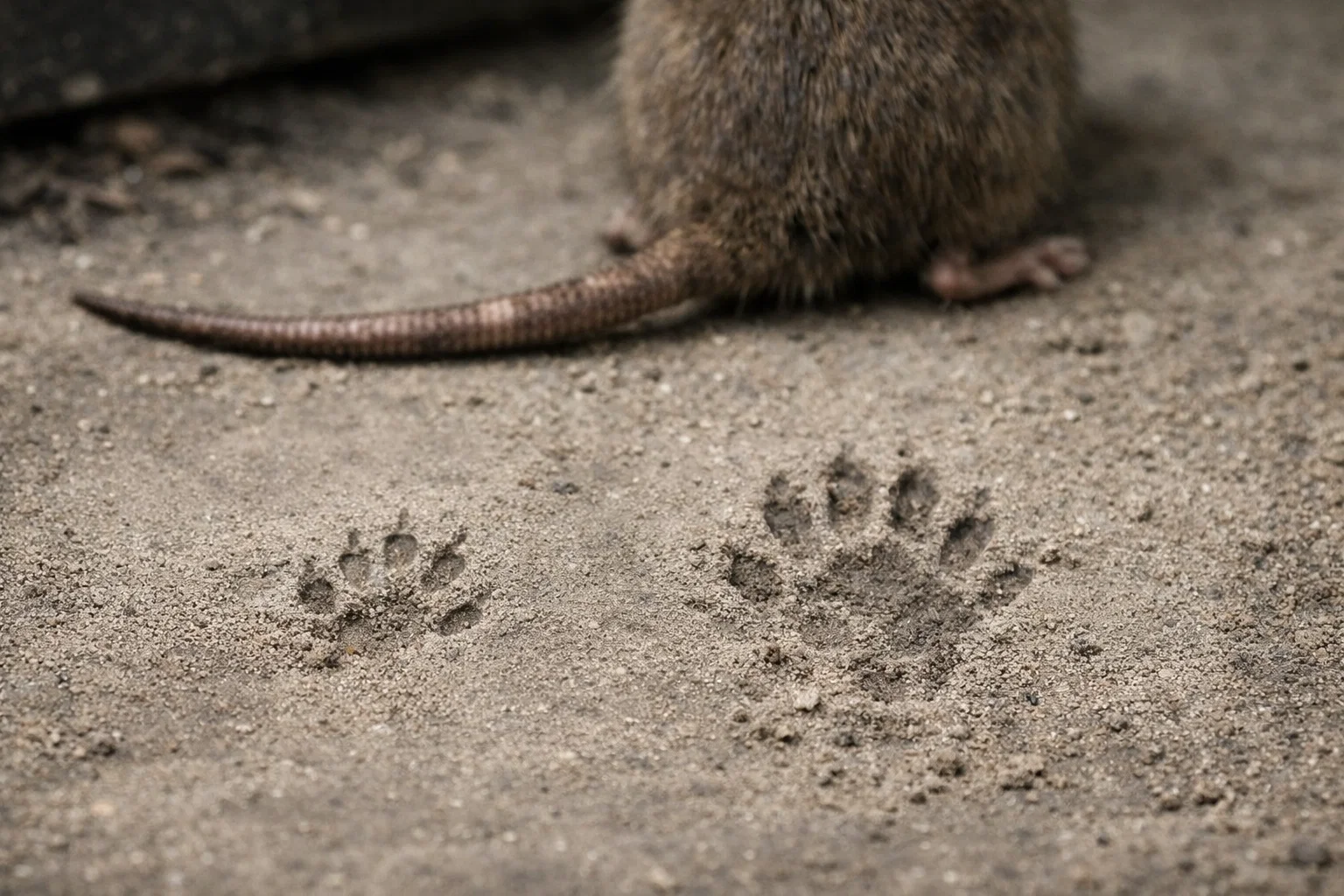 Pootafdruk van een rat: dit zijn de kenmerken