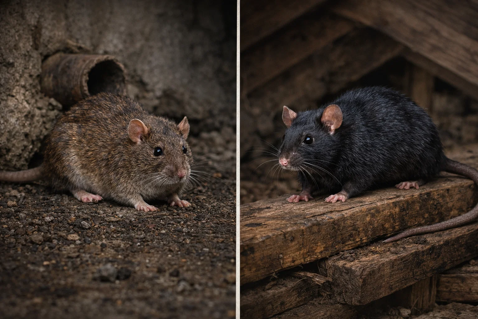 Bruine of zwarte rat? Zo herken je het verschil