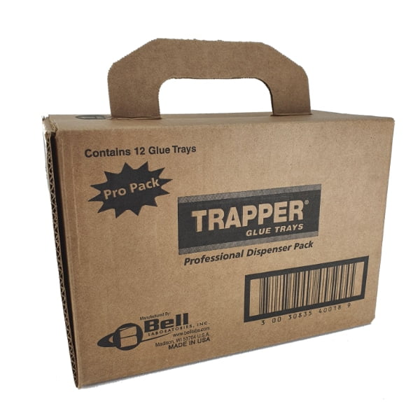 12x Bell Trapper Lijmplanken tegen Ratten (doos) - Afbeelding 2