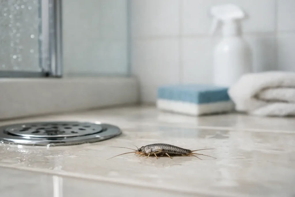 Zilvervisjes in badkamer bestrijden doe je zo