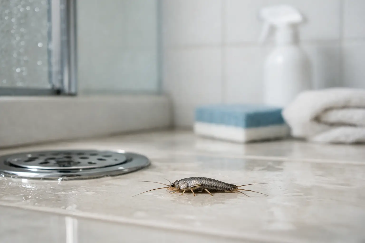 Zilvervisjes in badkamer bestrijden doe je zo